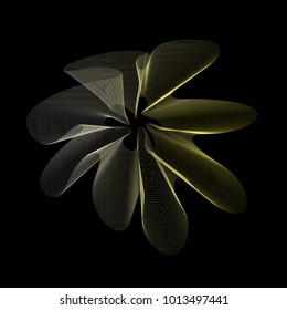 Abstract 3d illuminated distorted Mesh Sphere Neon Sign Futuristic Elegant Abstract Destroyed Sphere Big data visualization.Vector illustration EPS 10