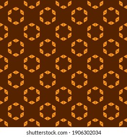 Abstract 3D Illustration of Modern Seamless Pattern