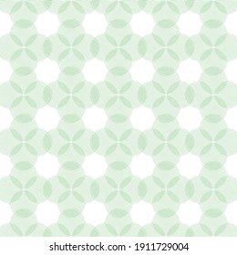 Abstract 3D Illustration of Modern Seamless Pattern