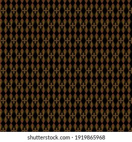 Abstract 3D Illustration of Modern Seamless Pattern