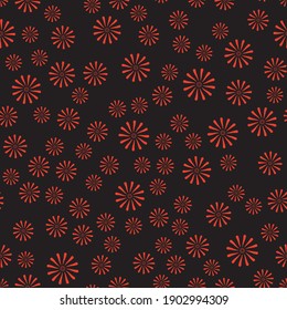 Abstract 3D Illustration of Seamless Pattern