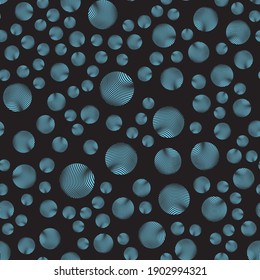 Abstract 3D Illustration of Seamless Pattern