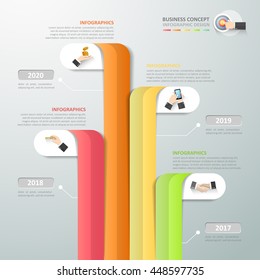 Abstract 3d infographic 4 options,  Business concept infographic template can be used for workflow layout, diagram, number options, timeline or milestones project.