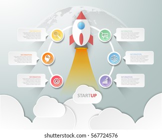 Abstract 3d infographic 4 options,  Startup business concept infographic template can be used for workflow layout, diagram, number options, timeline or milestones project.