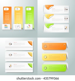 Abstract 3d infographic template 3 steps, can be used for workflow layout, diagram, number options, graphic or website layout.
