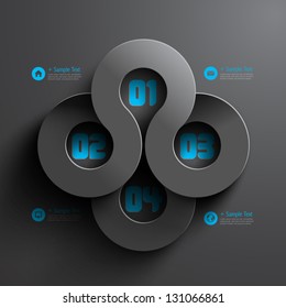 Abstract 3D Infographics