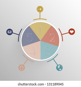 Abstract 3D Infographics