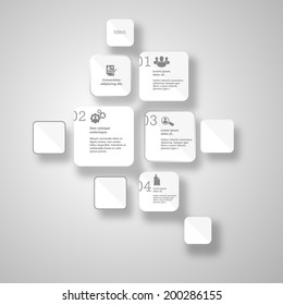 Abstract 3D Infographics 