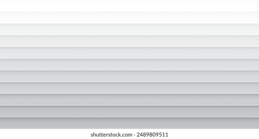 Abstract 3d layers of white paper edge graphic illustration.