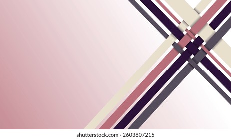 Abstract 3D line paper cut background. Realistic knit of paper abstract background. Suit for banner, backdrop, business card, invitation, presentation, cover, brochure, social media, etc