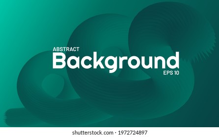 Abstract 3d Liquid background. Abstract colorful curve line. Vector illustration, Eps 10.