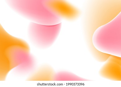 Resumen 3d fondo de composición de formas de forma libre coloridas líquidas. 3.ª ilustración vectorial