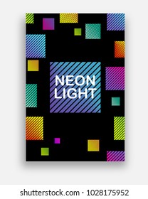 
Abstract 3d liquid fluid color shape. Creative modern cover template. Vector illustration.
