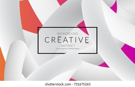 Abstract 3d liquid fluid color shape. Creative Modern vertical social media banner template. Bright neon gradient blend creating innovative 3D effect. Art vector background futuristic design.