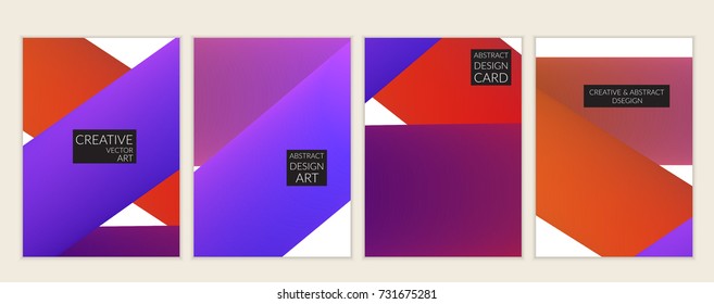 Abstract 3d liquid fluid color shape. Creative modern cover template. Bright neon gradient blend creating innovative 3D effect. Art vector background futuristic design.