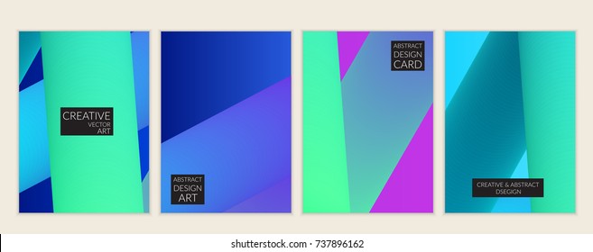 Abstract 3d liquid fluid color shape. Creative modern cover template. Bright neon gradient blend creating innovative 3D effect. Art vector background futuristic design.