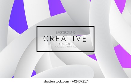 Abstract 3d liquid fluid color shape. Creative Modern vertical social media banner template. Bright neon gradient blend creating innovative 3D effect. Art vector background futuristic design.