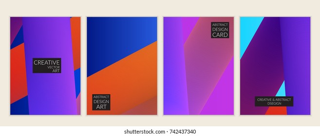 Abstract 3d liquid fluid color shape. Creative Modern vertical social media banner template. Bright neon gradient blend creating innovative 3D effect. Art vector background futuristic design.