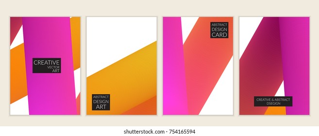 Abstract 3d liquid fluid color shape. Creative modern cover template. Bright neon gradient blend creating innovative 3D effect. Art vector background futuristic design.