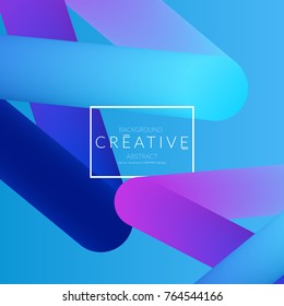 Forma abstracta del color del líquido líquido 3d. Plantilla de banner de medios sociales verticales Creative Modern. Mezcla luminosa de degradado de neón creando un innovador efecto 3D. Diseño futurista de fondo vectorial de arte.