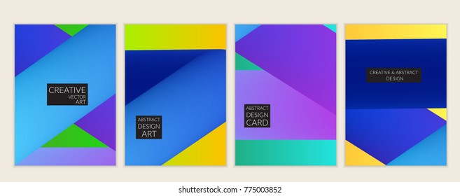 Abstract 3d liquid fluid color shape. Creative modern cover template. Bright neon gradient blend creating innovative 3D effect. Art vector background futuristic design.