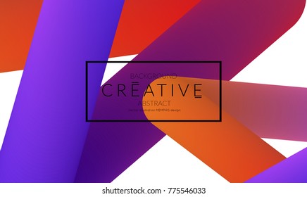 Abstract 3d liquid fluid color shape. Creative Modern vertical social media banner template. Bright neon gradient blend creating innovative 3D effect. Art vector background futuristic design.