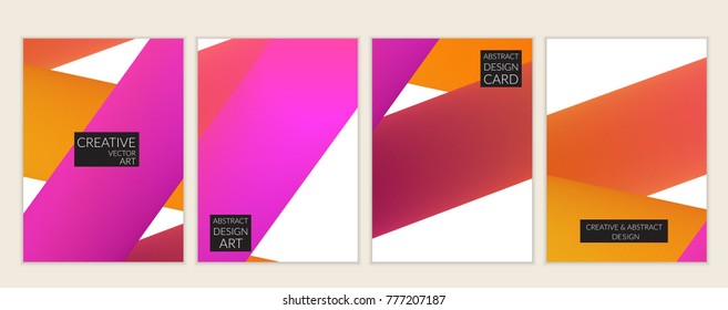 Abstract 3d liquid fluid color shape. Creative modern cover template. Bright neon gradient blend creating innovative 3D effect. Art vector background futuristic design.