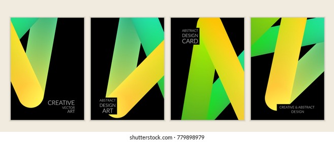 Abstract 3d liquid fluid color shape. Creative modern cover template. Bright neon gradient blend creating innovative 3D effect. Art vector background futuristic design.