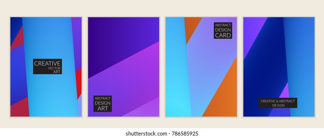 Abstract 3d liquid fluid color shape. Creative modern cover template. Bright neon gradient blend creating innovative 3D effect. Art vector background futuristic design.