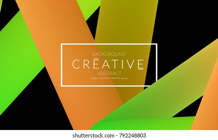 Abstract 3d liquid fluid color shape. Creative Modern vertical social media banner template. Bright neon gradient blend creating innovative 3D effect. Art vector background futuristic design.