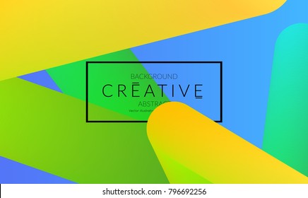 Abstract 3d liquid fluid color shape. Creative Modern vertical social media banner template. Bright neon gradient blend creating innovative 3D effect. Art vector background futuristic design. - Shutterstock ID 796692256
