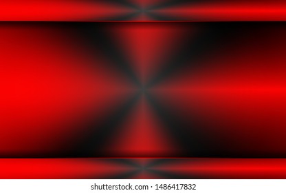 Abstract 3d metallic red and black frame layout design tech innovation concept geometric background. Can use for wallpaper, poster, brochure, cover, banner, advertising, corporate. Layer on for text