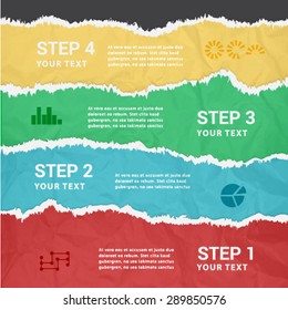 Abstract 3D Modern digital template vector  banner info graphics.
