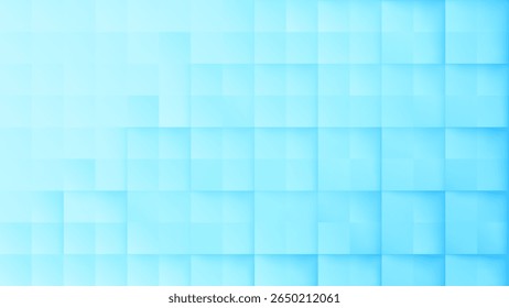 Abstractas fondo cuadrado moderno 3D. textura de patrón geométrico azul