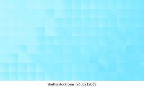 Abstrakter 3D-moderner quadratischer Hintergrund. blaue geometrische Struktur