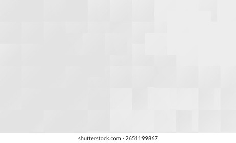 Abstrato 3d moderno quadrado fundo. Textura de padrão geométrico branco e cinza. ilustração de arte vetorial