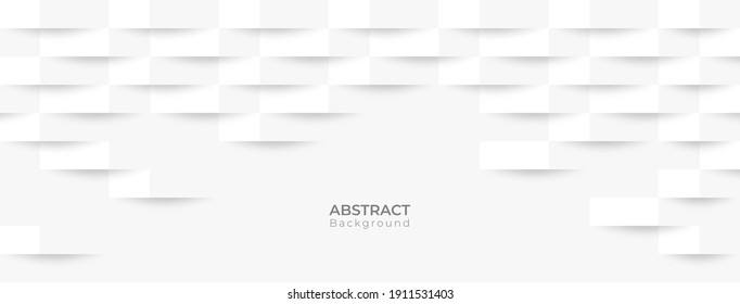  White Abstract square
