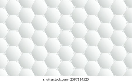 Abstract 3D modern square pattern background. White and grey geometric texture 