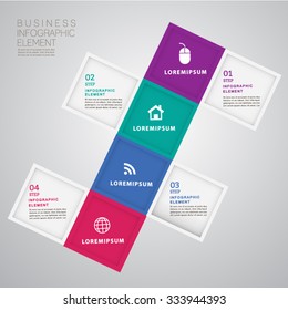 Abstract 3D Modern template  infographics. Education and Business concept design,can used for banner,infographic,data,presentation business,chart,sign,brochure,leaflet ,web.Vector illustration.