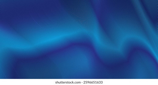 Abstract 3D modern wave curve abstract presentation background. Luxury paper cut background. Abstract decoration  golden pattern dark blue background modern abstract simple