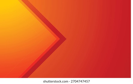 Abstract 3d orange background with blank space of paper layer
