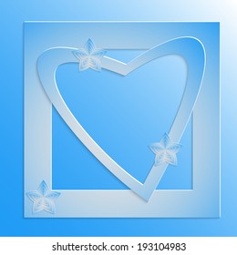 Abstract 3D paper background 