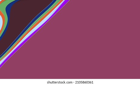Abstract 3D paper cut art. Colorful background  with wavy layered paper craft. Artistic vector cut out shapes with realistic shadow. Bright carving texture. Topography relief imitation.