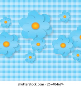 Abstract 3D Paper flower