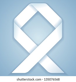 Abstract 3D paper form. Vector eps 10.