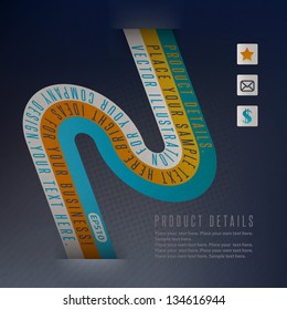 Abstract 3D Paper Graphics
