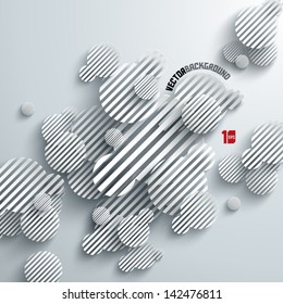 Abstract 3D Paper Graphics