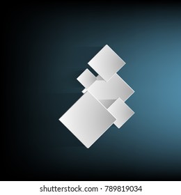 Abstract 3D Paper Graphics