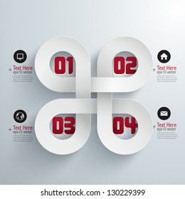 Resumen de infografías de papel 3D