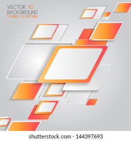 Abstract 3D Paper Infographics
